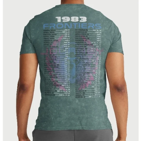 Journey Band 1983 Frontier Tour T. Size Small. NWT. - Picture 2 of 10